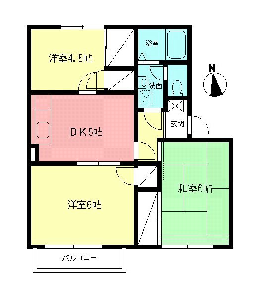 ハイツ清水谷Ａ 間取り