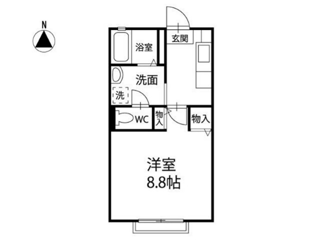 マルシェMIMURA　Ｃ棟 間取り