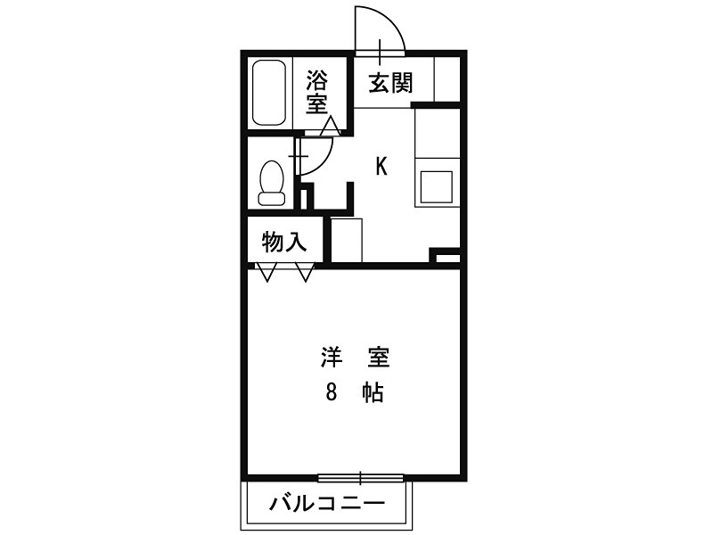 ルミエール　Ａ棟 間取り