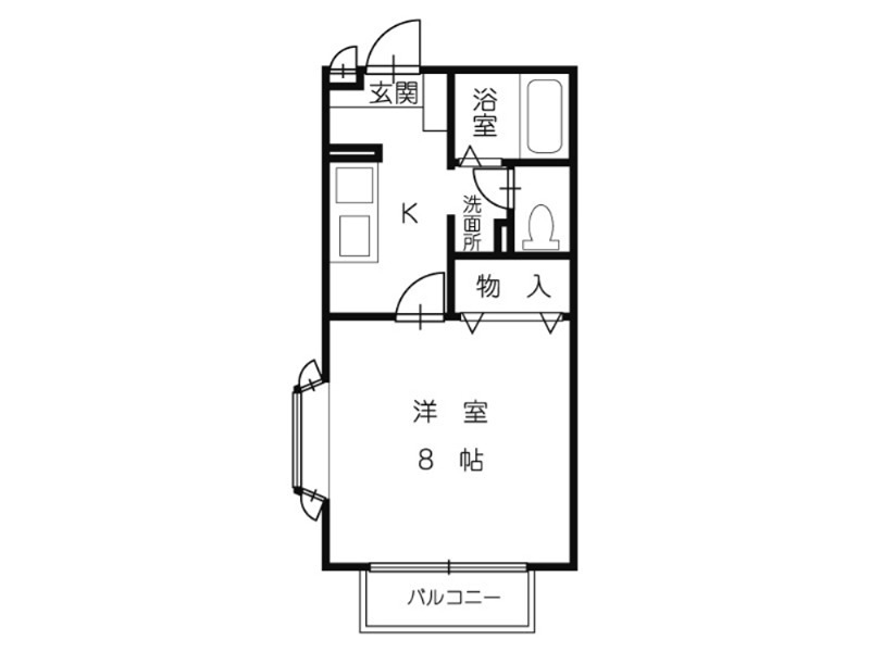 サンウィッシュ柴宮 間取り