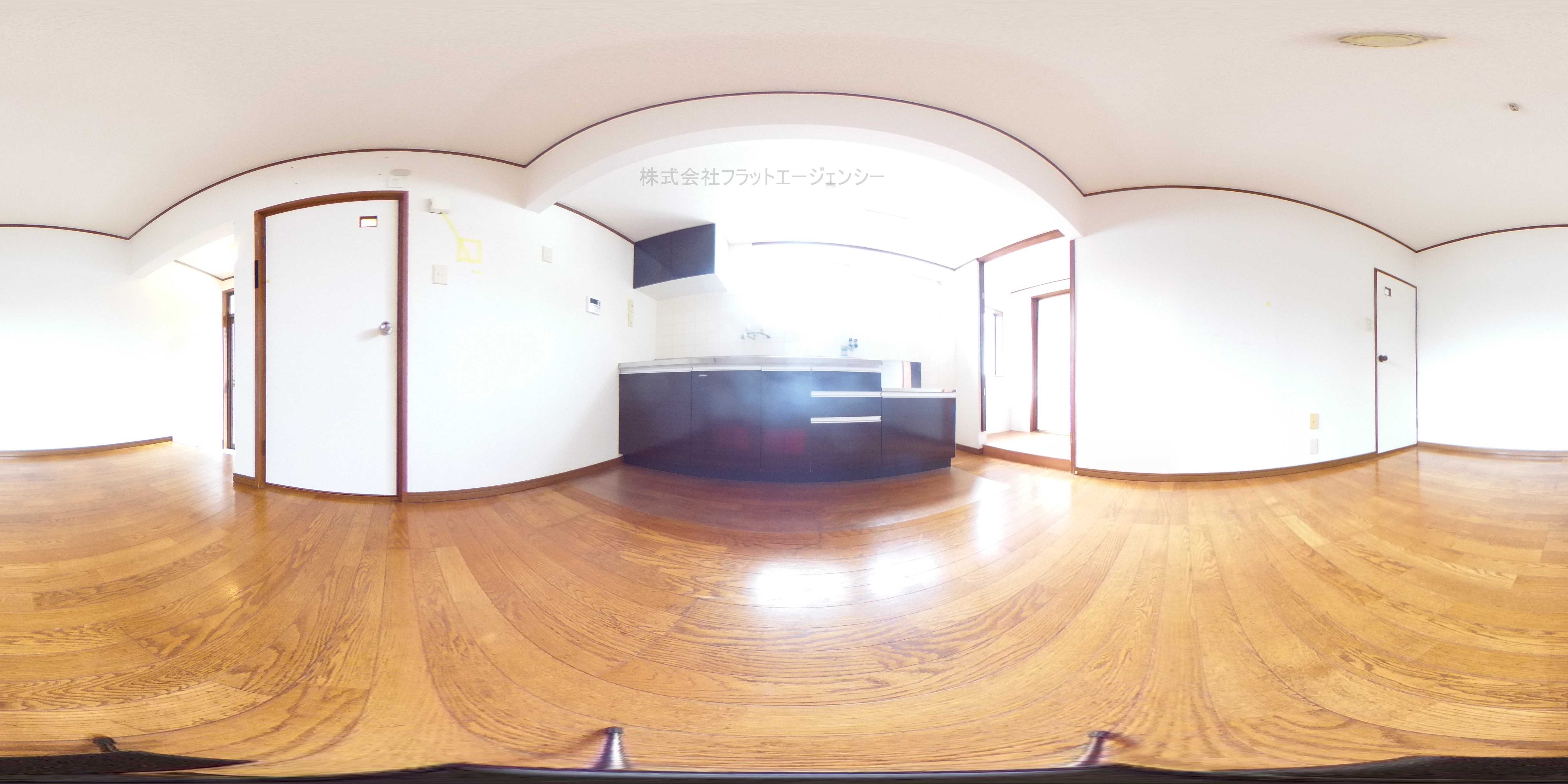 若王子町貸家 リビング