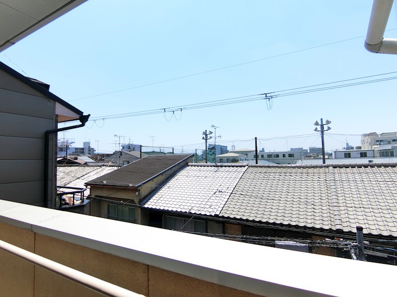二条シェアハウス 眺望