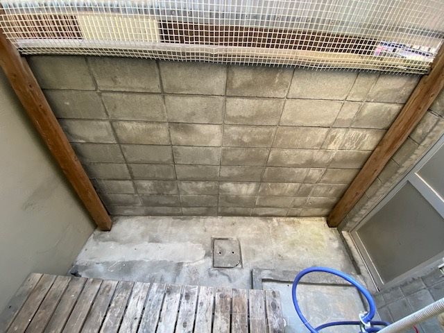勧進橋町貸家 庭