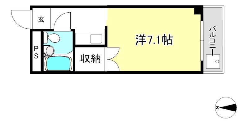 ハイツタケイチ 間取り
