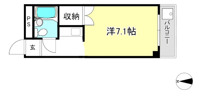 ハイツタケイチ 間取り