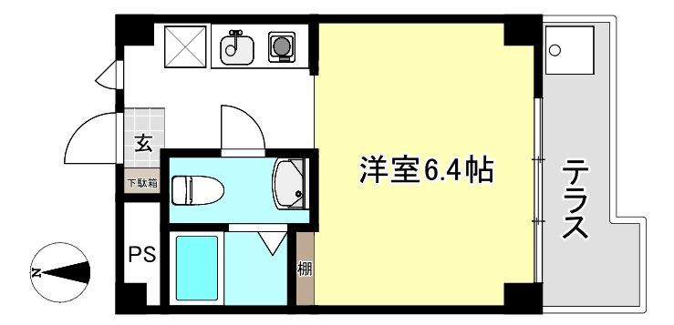 プラッツM一号館 間取り