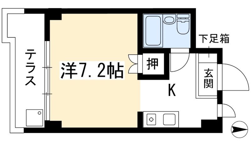 プラッツM一号館 間取り