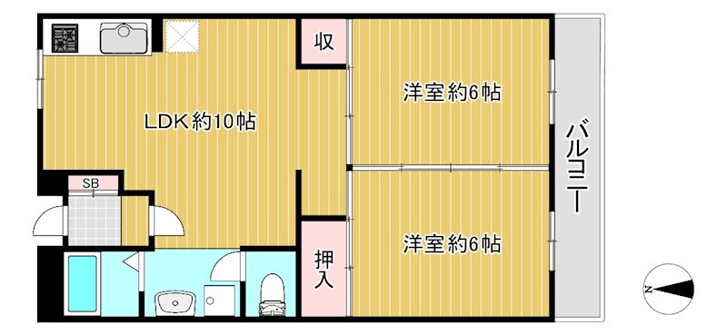 カサグランデ雅 間取り