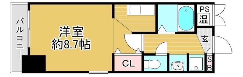 コンシェルジュ京都駅前 間取り