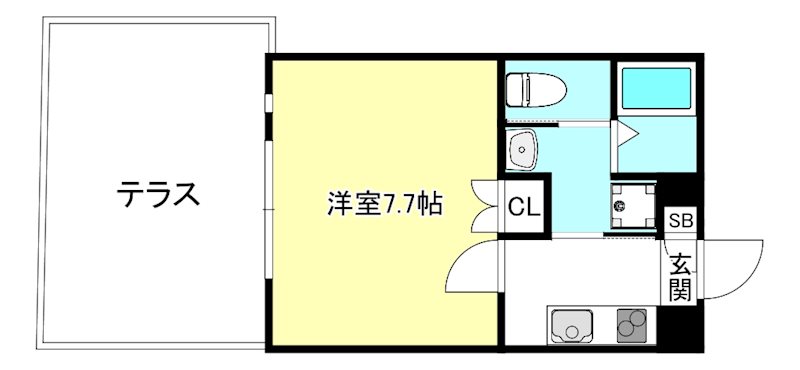 スミレスタ御所西 間取り