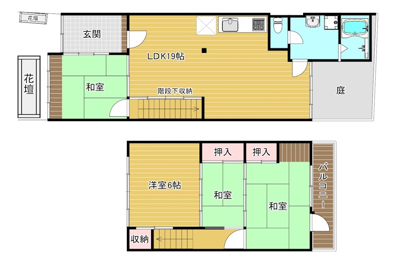相国寺門前町貸家 間取り