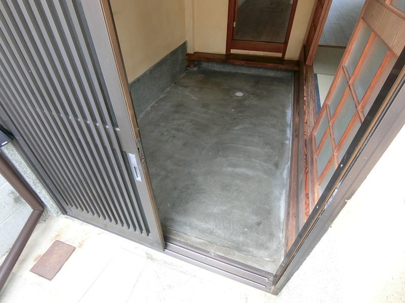 相国寺門前町貸家 玄関