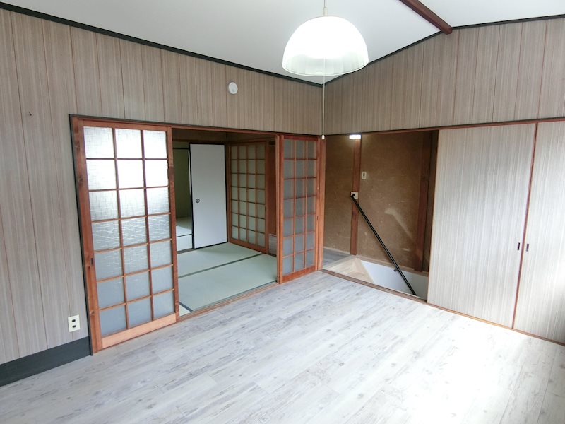 相国寺門前町貸家 ベッドルーム