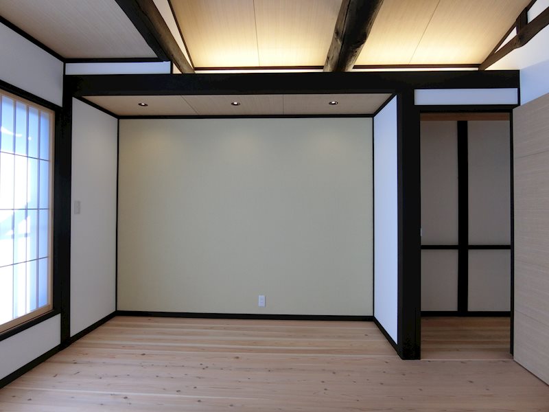 小山元町京町家 ベッドルーム