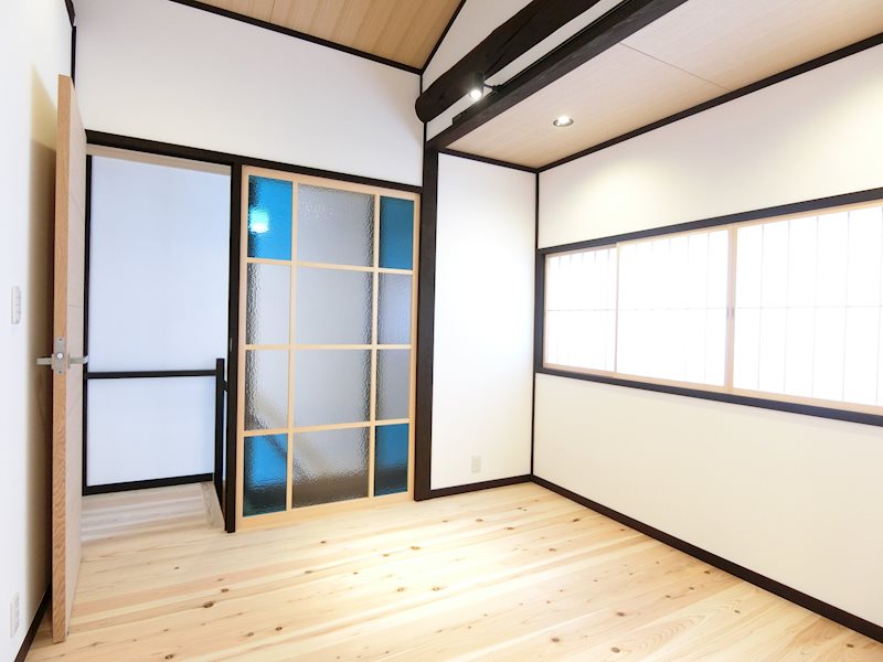 小山元町京町家 ベッドルーム