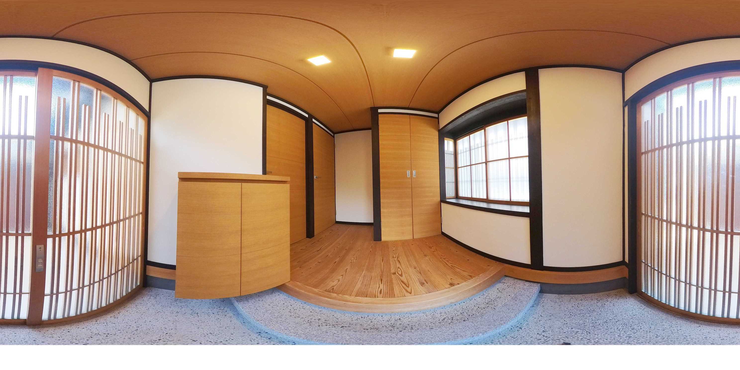 小山元町京町家 玄関