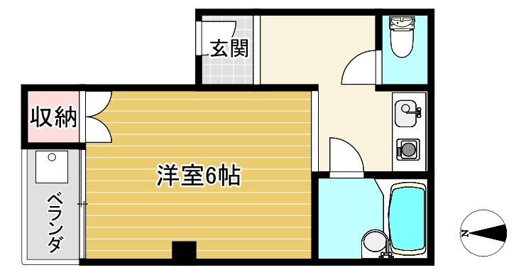 アーバンハウス北西 間取り