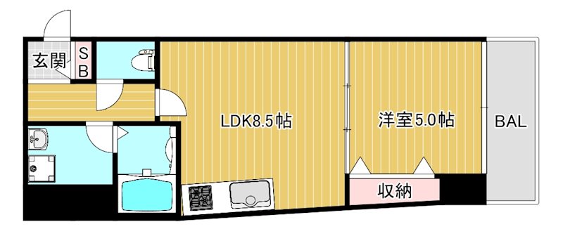 ル・ボーシエル 間取り