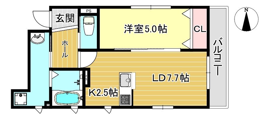 Danke Court 間取り