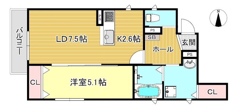 Danke Court 間取り