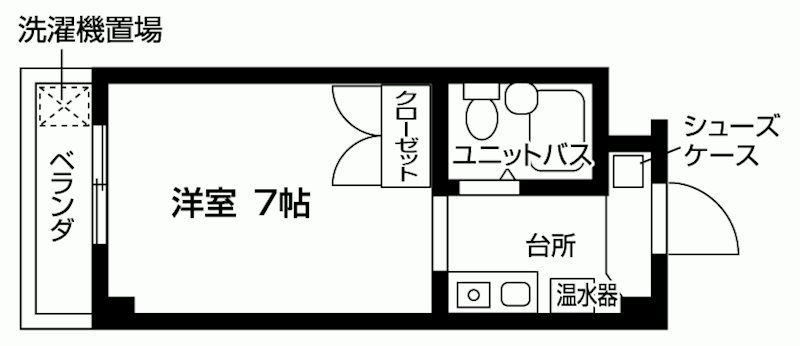 カーサ・コーザ  間取り