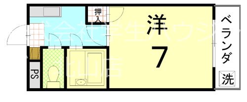 コーポフローレル 間取り