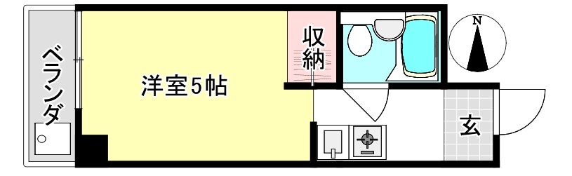 ハイツ協栄 間取り