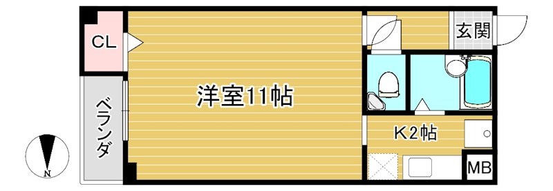 MIGHCITY 間取り