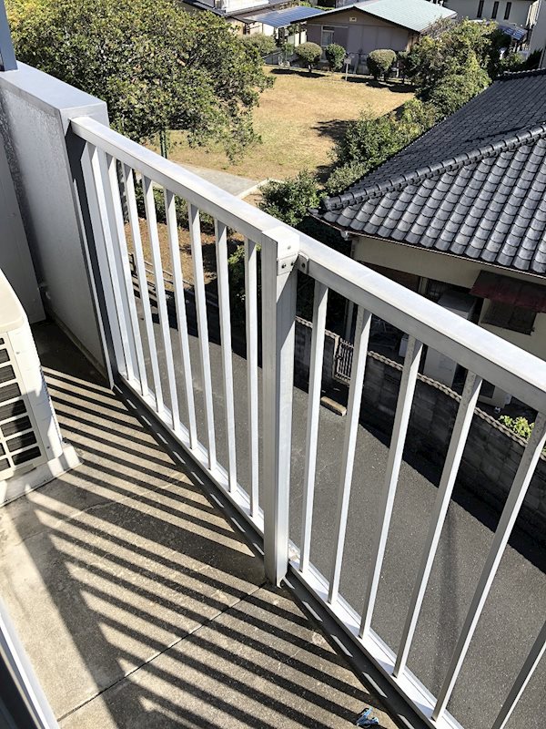 ゆにはコーポかなだⅠ ベランダ