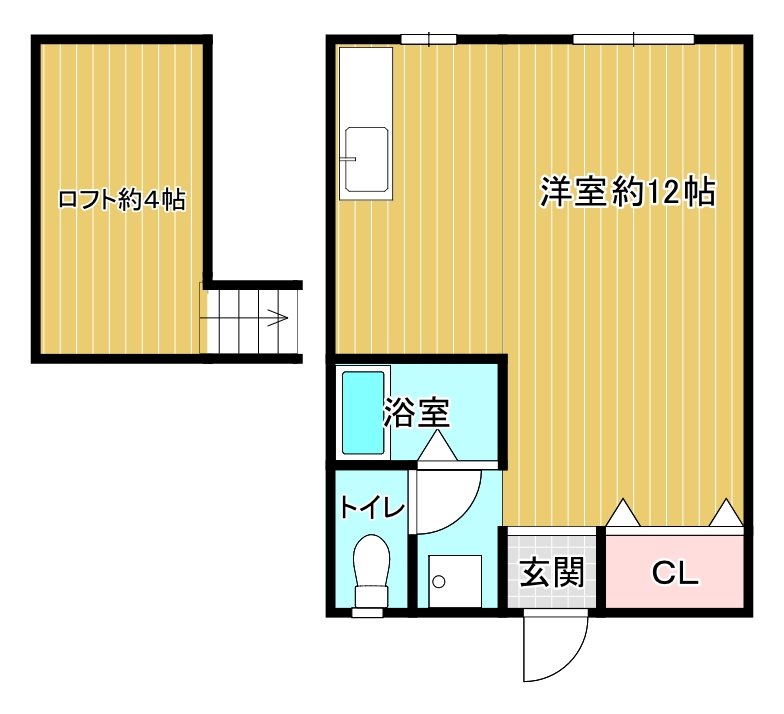シティベールきよみず 間取り