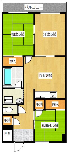 レイ前田 間取り
