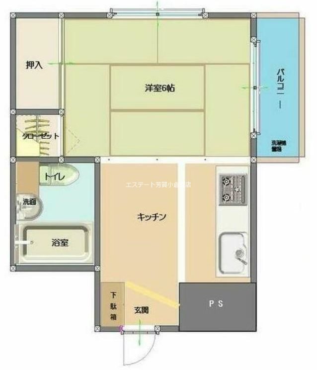 パレーシャル清水 間取り