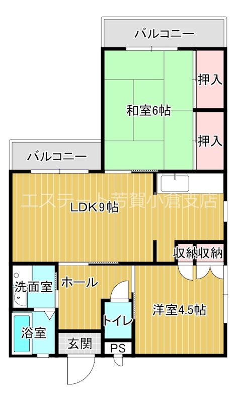 グリーンガーデンハイツ到津 間取り