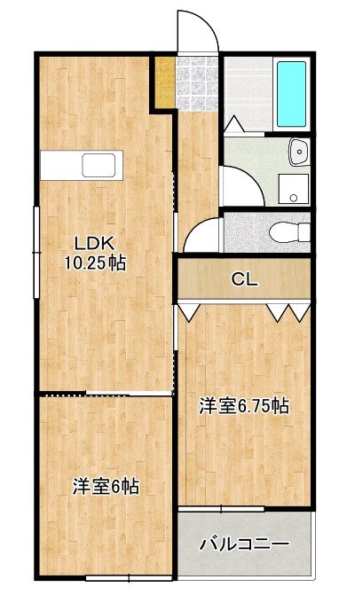 エルソル茶屋町 間取り
