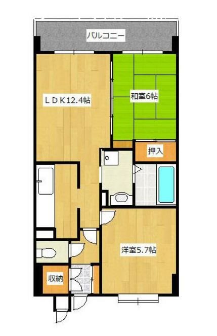 オークランド桜通り 間取り