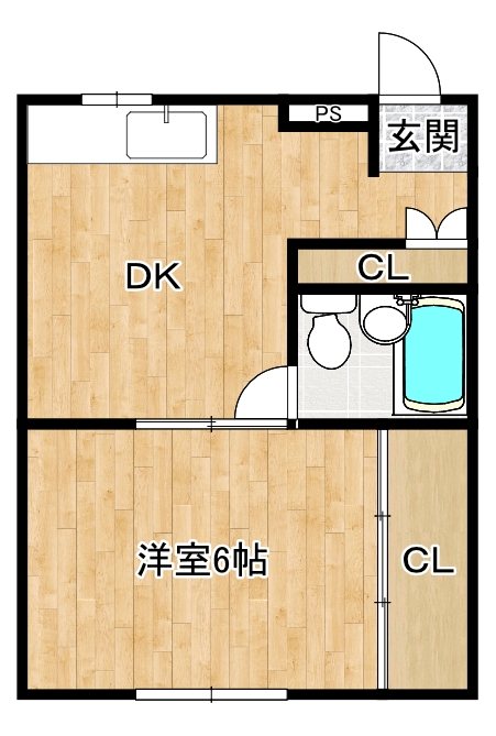 清納ハイツ 間取り
