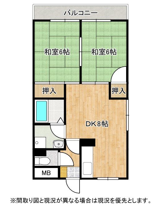 ディアライフ中央 間取り