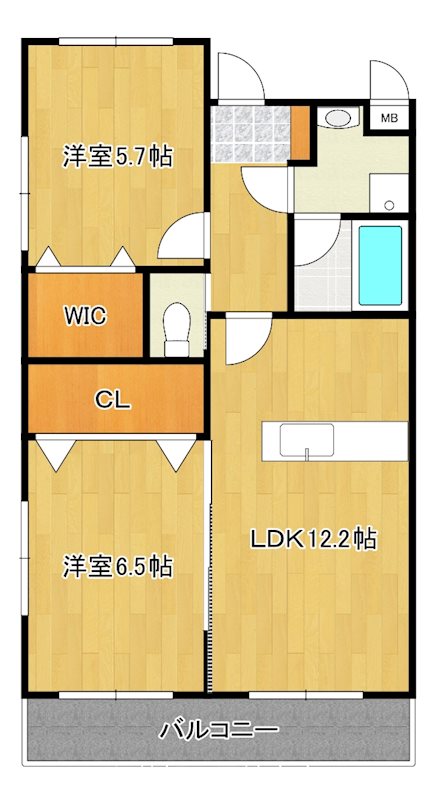 医生ヶ丘ヴァレンシア 間取り