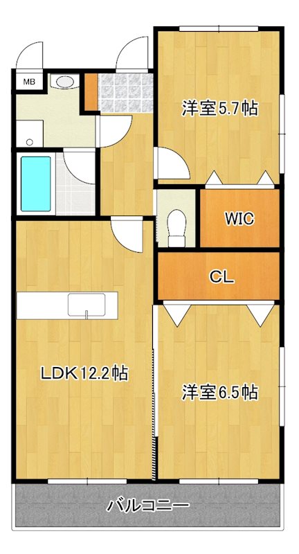 医生ヶ丘ヴァレンシア 間取り