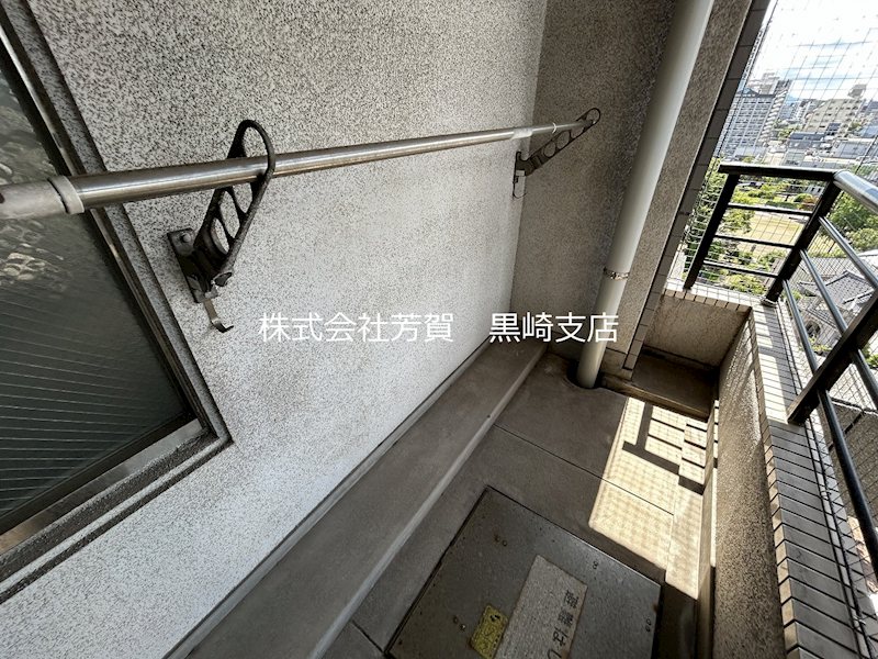 ニューサンリバー８番館 ベランダ