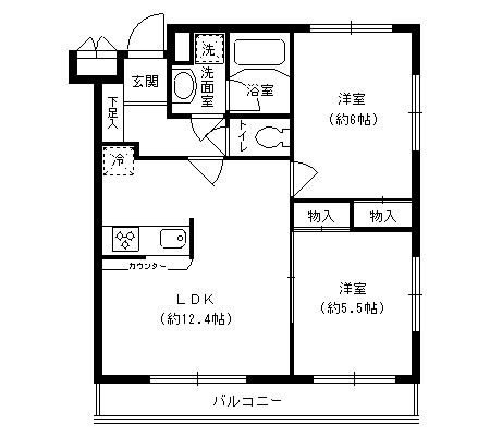 ルミエール妙蓮寺Ⅱ 間取り