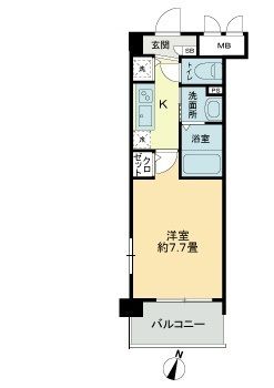 フェリース横濱 間取り