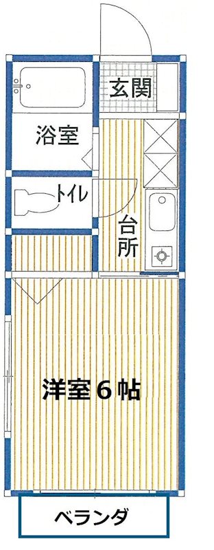 ヴィラ小鹿 間取り