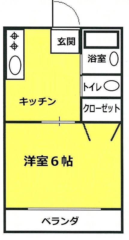 あさひハイツ 間取り