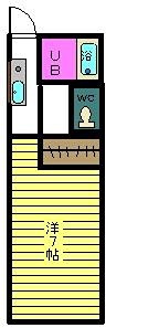 丸二ハイム城北C 間取り