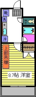 棒屋第4住吉ハイツ 間取り