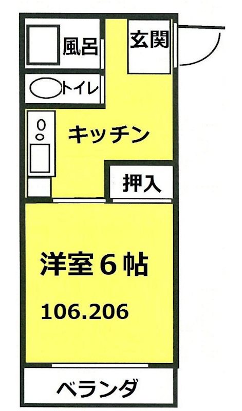 静竹ハイツ 間取り