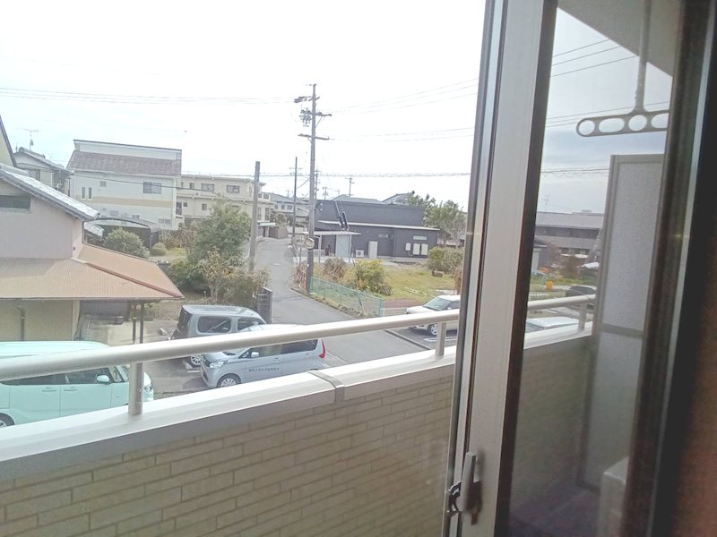 バンビ出島B ベランダ