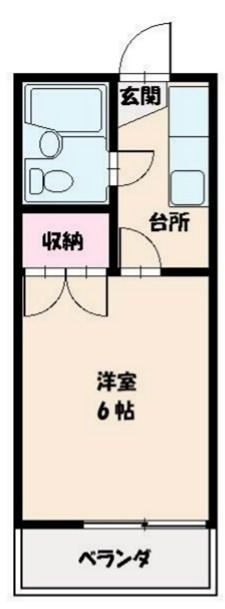 カレッジハウス　2 間取り
