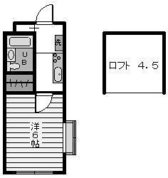 城北ロイドアパートC 間取り